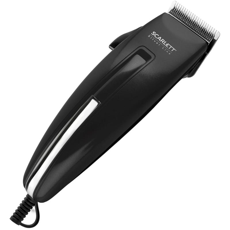 Машинка для стрижки SCARLETT SC-HC63C11, 15Вт, черный