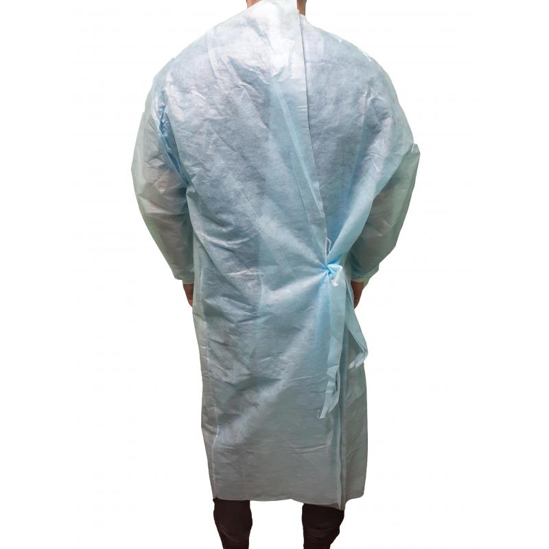 Халат хирург. стер.,ЕВРО, дл.140 см, пл.42 р.52-54
