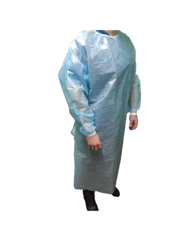 Халат хирург. стер.,ЕВРО, дл.140 см, пл.42 р.52-54