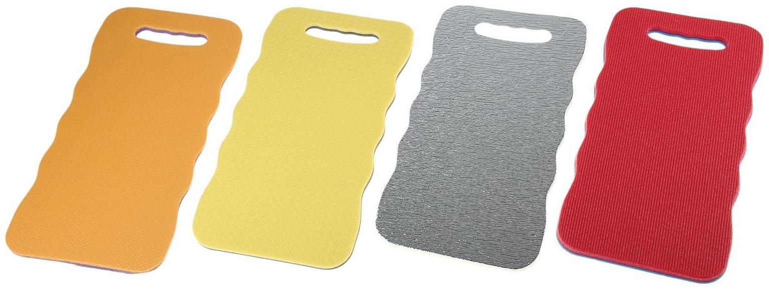 Коврики для садовых работ, 40 × 19 см, набор 4 шт., цвет МИКС