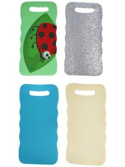 Коврики для садовых работ, 40 × 19 см, набор 4 шт., цвет МИКС