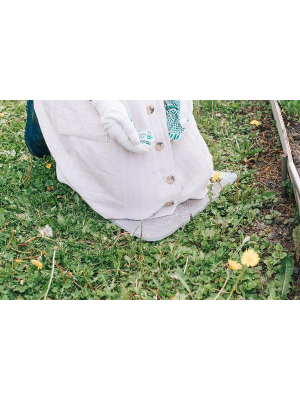 Коврики для садовых работ, 40 × 19 см, набор 4 шт., цвет МИКС