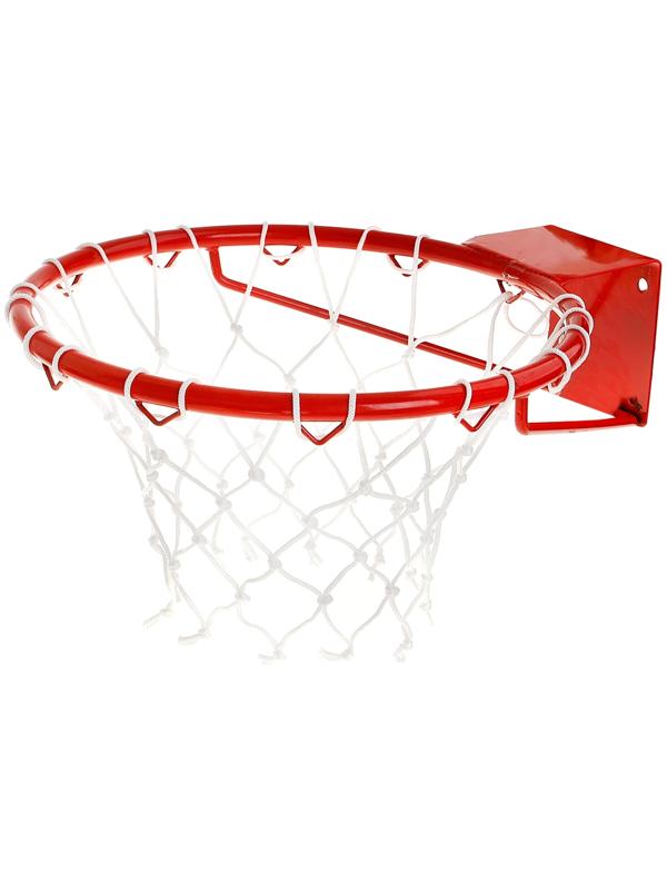 Корзина баскетбольная №7, d=450 мм, усиленная труба 20 мм, с сеткой