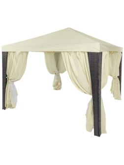 Тент-шатер из полиротанга №3176B, 250х300х300 см,