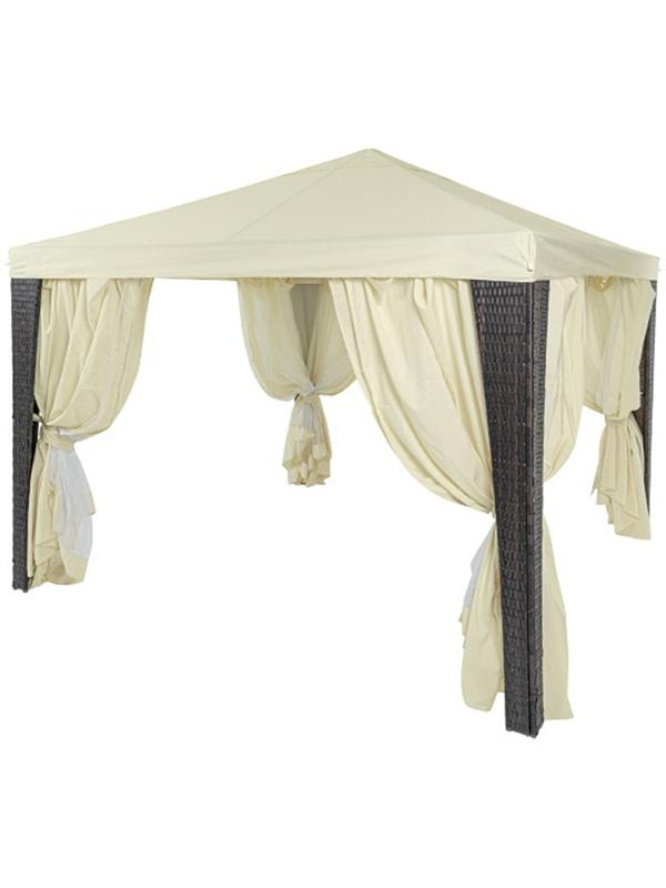 Тент-шатер из полиротанга №3176B, 250х300х300 см,