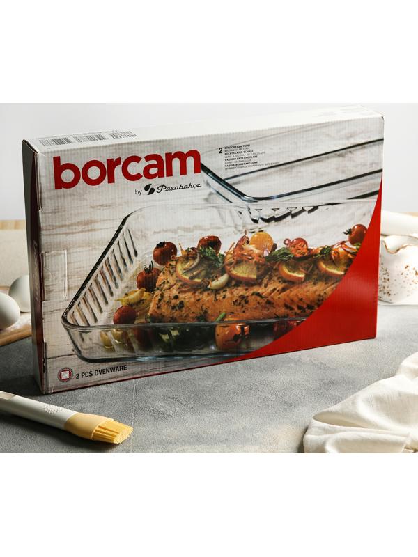 Набор форм для выпечки Borcam, 2 предмета: 1,9 л, 3,8 л