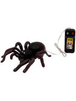 Животное «Паук», на дистанционном управлении, работает от батареек, цвета МИКС, в пакете