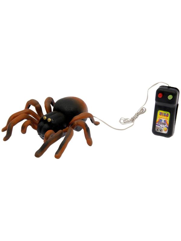 Животное «Паук», на дистанционном управлении, работает от батареек, цвета МИКС, в пакете