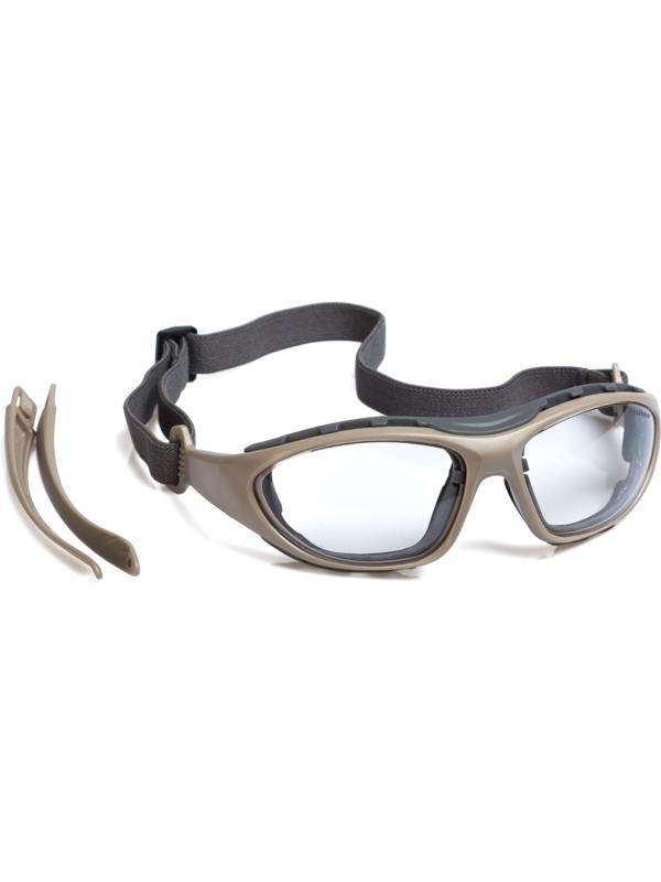 Очки открытые DOG Expert 2103 прозрачные, покрытие от царапин и запотевания