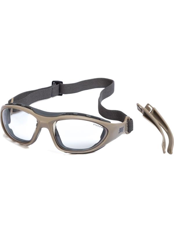 Очки открытые DOG Expert 2103 прозрачные, покрытие от царапин и запотевания