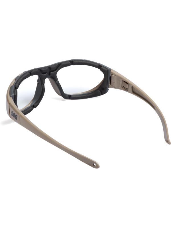 Очки открытые DOG Expert 2103 прозрачные, покрытие от царапин и запотевания