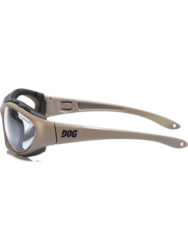 Очки открытые DOG Expert 2103 прозрачные, покрытие от царапин и запотевания