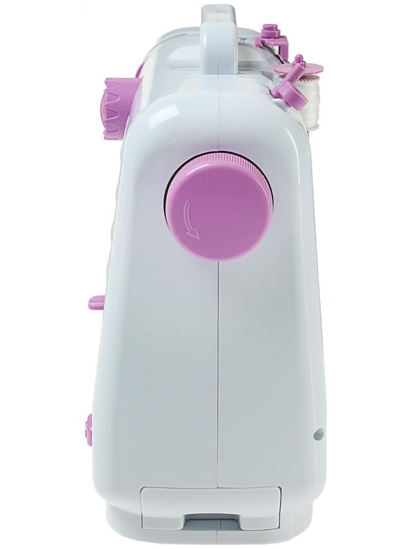 Швейная машина VLK Napoli 1400, 12 операций, 4хАА/от сети, бело-розовая