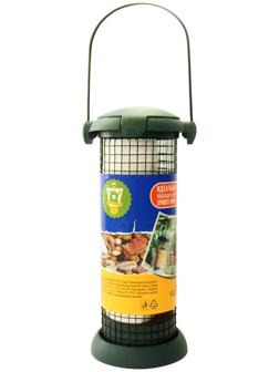 Кормушка для птиц «Бункер», 9,5 × 19,5 см, для крупнозернового корма
