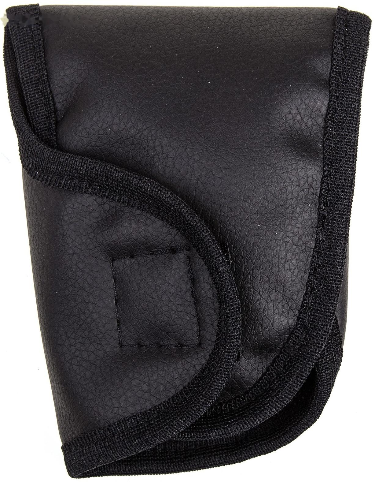 Чехол рычага АКПП Skyway, искусственная кожа, черный, S06201013