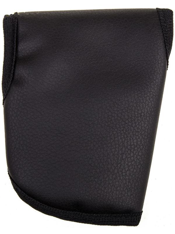 Чехол рычага АКПП Skyway, искусственная кожа, черный, S06201013