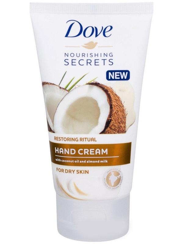 Крем для рук Dove Nourishing Secrets «Кокосовое масло и миндальное молочко», 75 мл