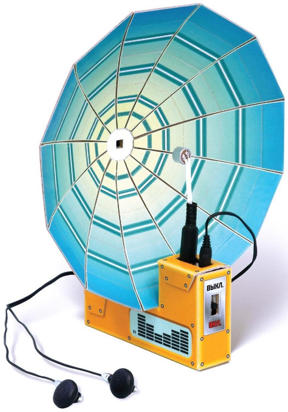 Набор для опытов «Подслушивающие устройство», работает от батареек, в пакете