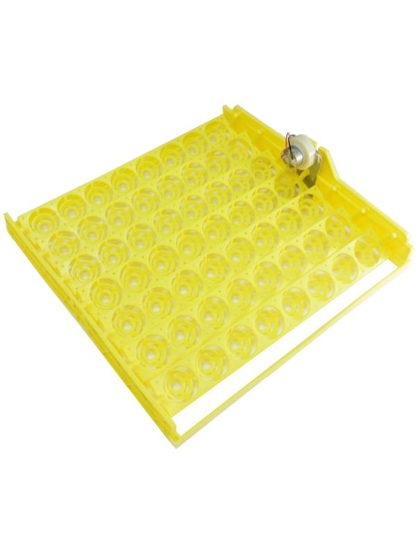 Инкубатор с терморегулятором, гигрометром и автопереворотом, вместимость до 112 яиц, овоскоп