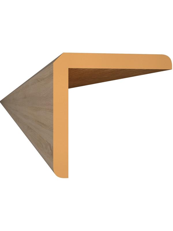 Уголок универсальный для МДФ панелей 2700*24*24 Дуб Сонома