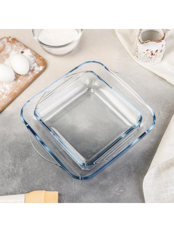 Набор форм для запекания Borcam, 2 предмета: 1,95 л, 1,04 л