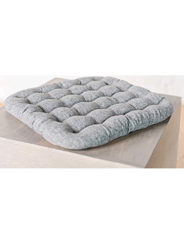 Подушка для йоги «БИО», 40х40 см, цвет серый