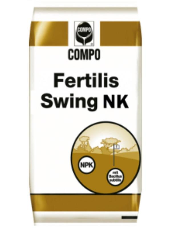 Удобрение минеральное для Газонов Fertilis Swing NK Compo, 25 кг