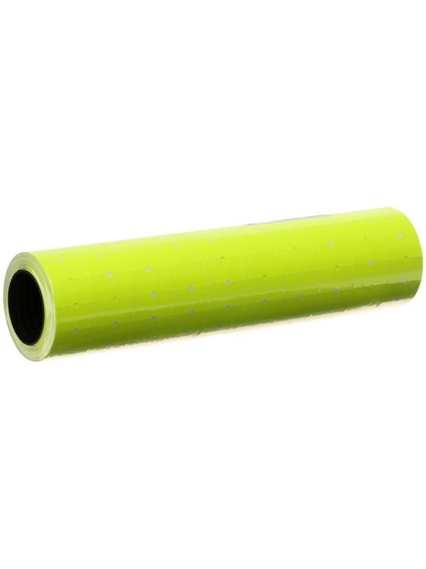 Набор из 10 штук, этикет-лента 21 х 12мм, прямоугольная, желтая, 500 этикеток