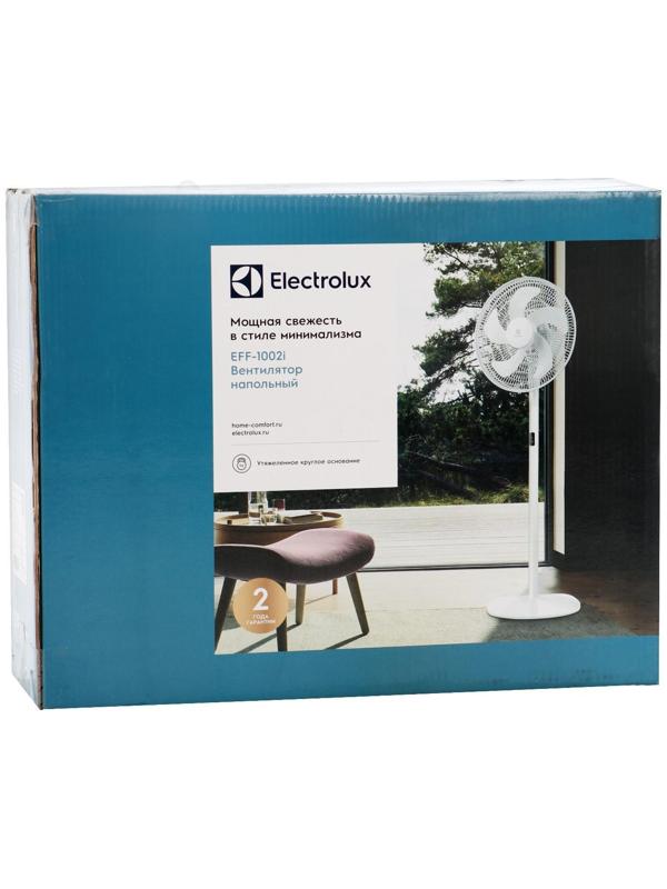 Вентилятор Electrolux EFF-1002i, напольный, 50 Вт, 3 скорости, до 24 м2, белый