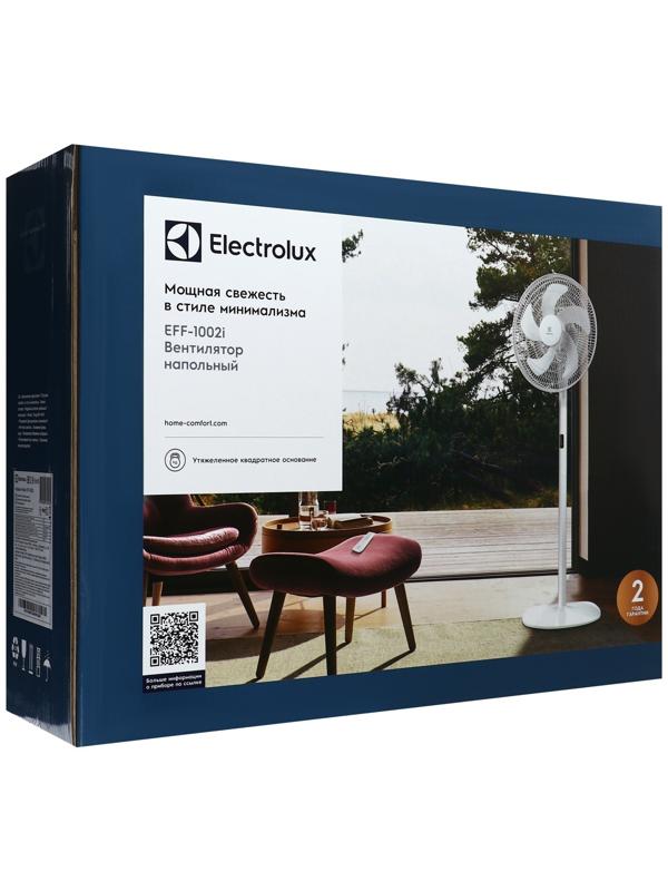 Вентилятор Electrolux EFF-1002i, напольный, 50 Вт, 3 скорости, до 24 м2, белый