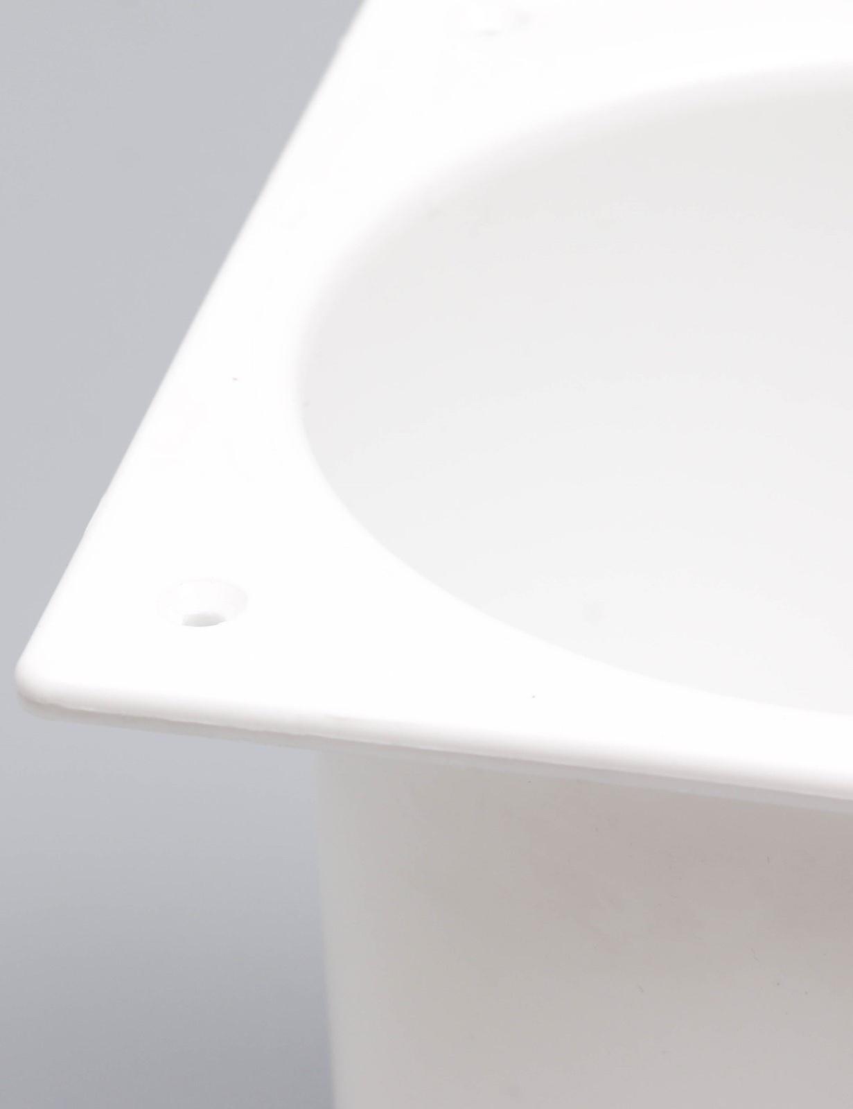 Мойка полипропиленовая д/отвода воды 160х160х158