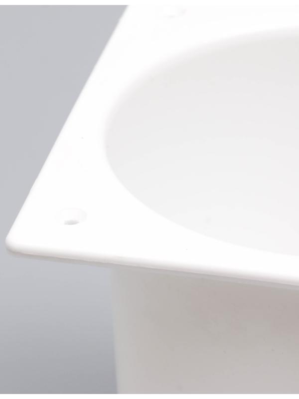 Мойка полипропиленовая д/отвода воды 160х160х158