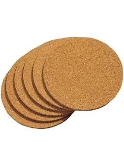 Набор подставок под горячее, d=10 см, 6 шт