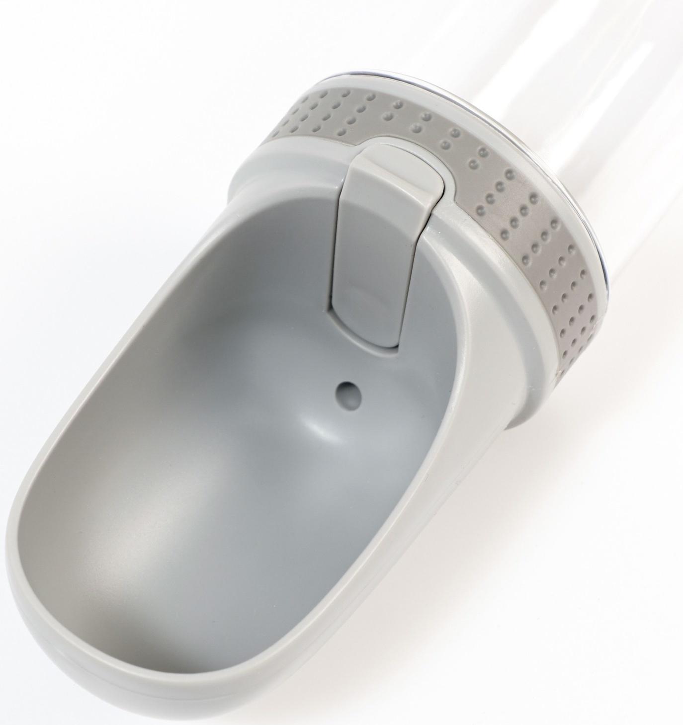 Поилка прогулочная 350 мл, серая