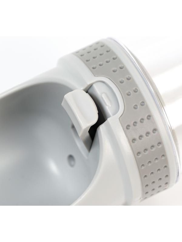 Поилка прогулочная 350 мл, серая