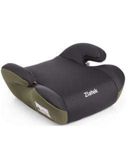 Бустер автомобильный детский Zlatek Raft, группа 3 (22-36 кг), цвет васаби