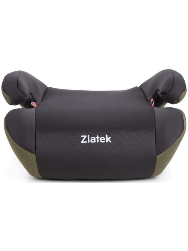 Бустер автомобильный детский Zlatek Raft, группа 3 (22-36 кг), цвет васаби