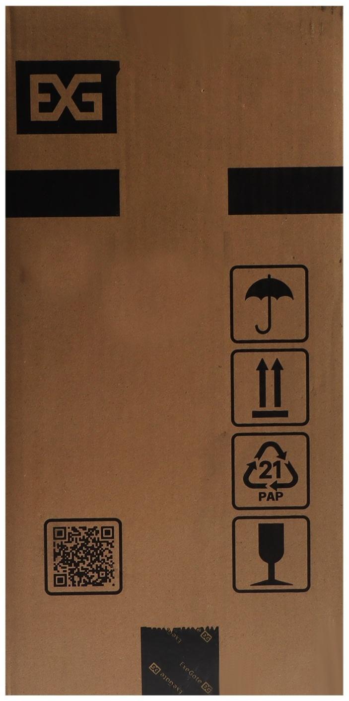 Корпус ExeGate Miditower EVO-5017, без БП, ATX, 1хUSB 2.0, 1хUSB 3.0, подсветка, чёрный