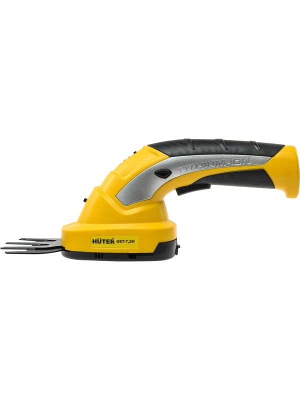 Триммер-кусторез Huter GET-7,2, аккумуляторный, 8 мм, 7.2 В, 1.5 Ач, Li-Ion