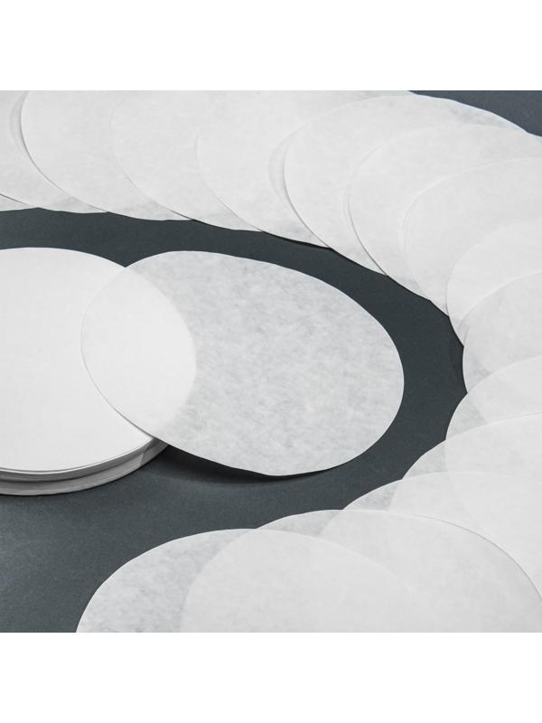 Фильтры d 70 мм, белая лента, средней фильтрации, набор 100 шт