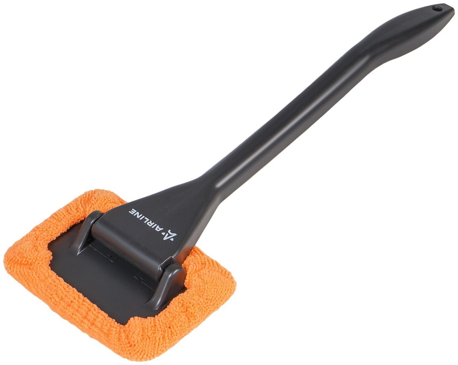 Щетка для мытья лобового стекла Airline, из микрофибры, прямоугольная, 13х9 см