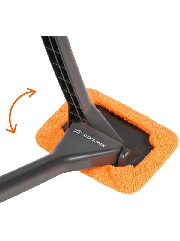 Щетка для мытья лобового стекла Airline, из микрофибры, прямоугольная, 13х9 см