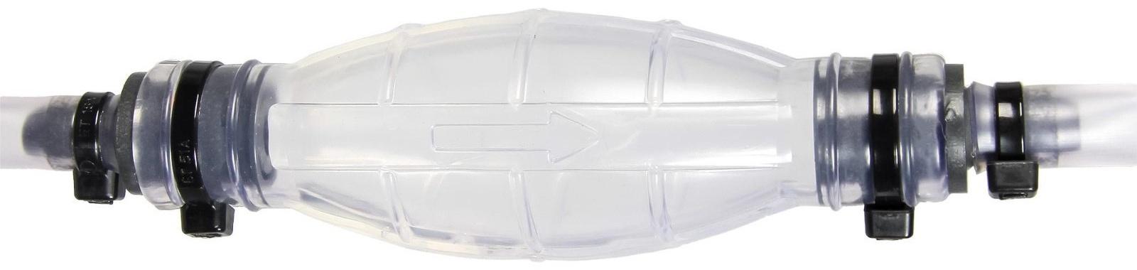 Насос для ручной перекачки топлива Airline «Груша», 1.5 м с клапаном, прозрачная