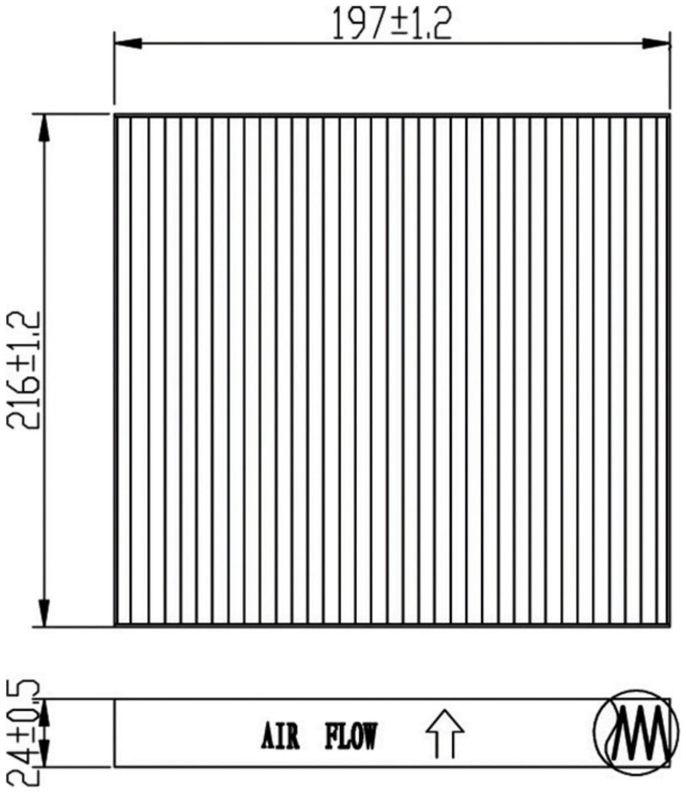 Фильтр салонный Totachi TCA-437