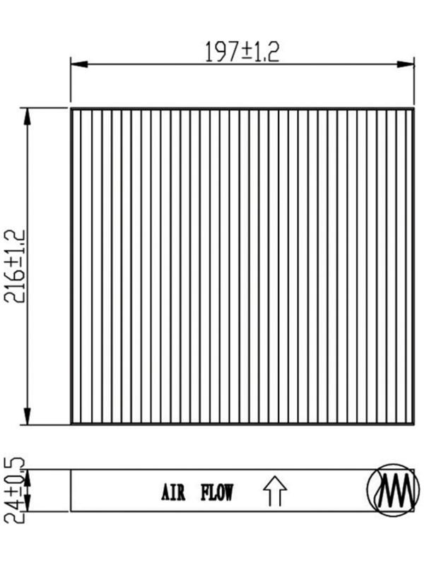 Фильтр салонный Totachi TCA-437