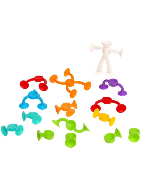 Конструктор «Забавные присоски», в пакете