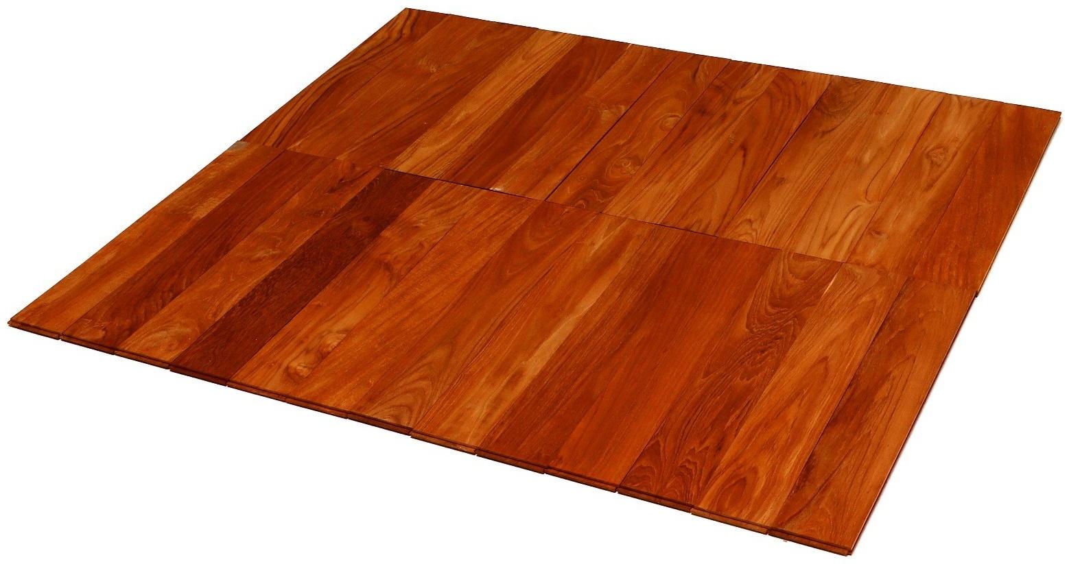 Напольное покрытие из тикового дерева марки C Jumbo 1,6х12.5х70 см