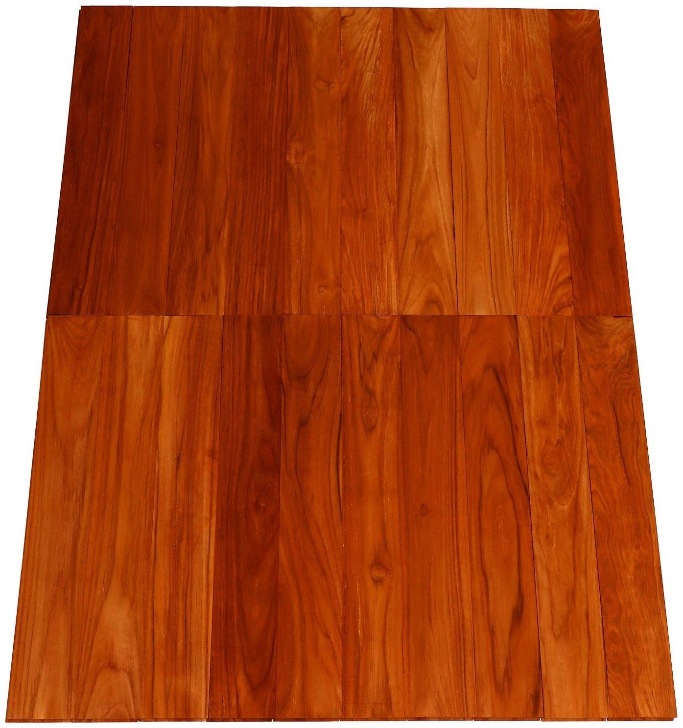 Напольное покрытие из тикового дерева марки C Jumbo 1,6х12.5х80 см