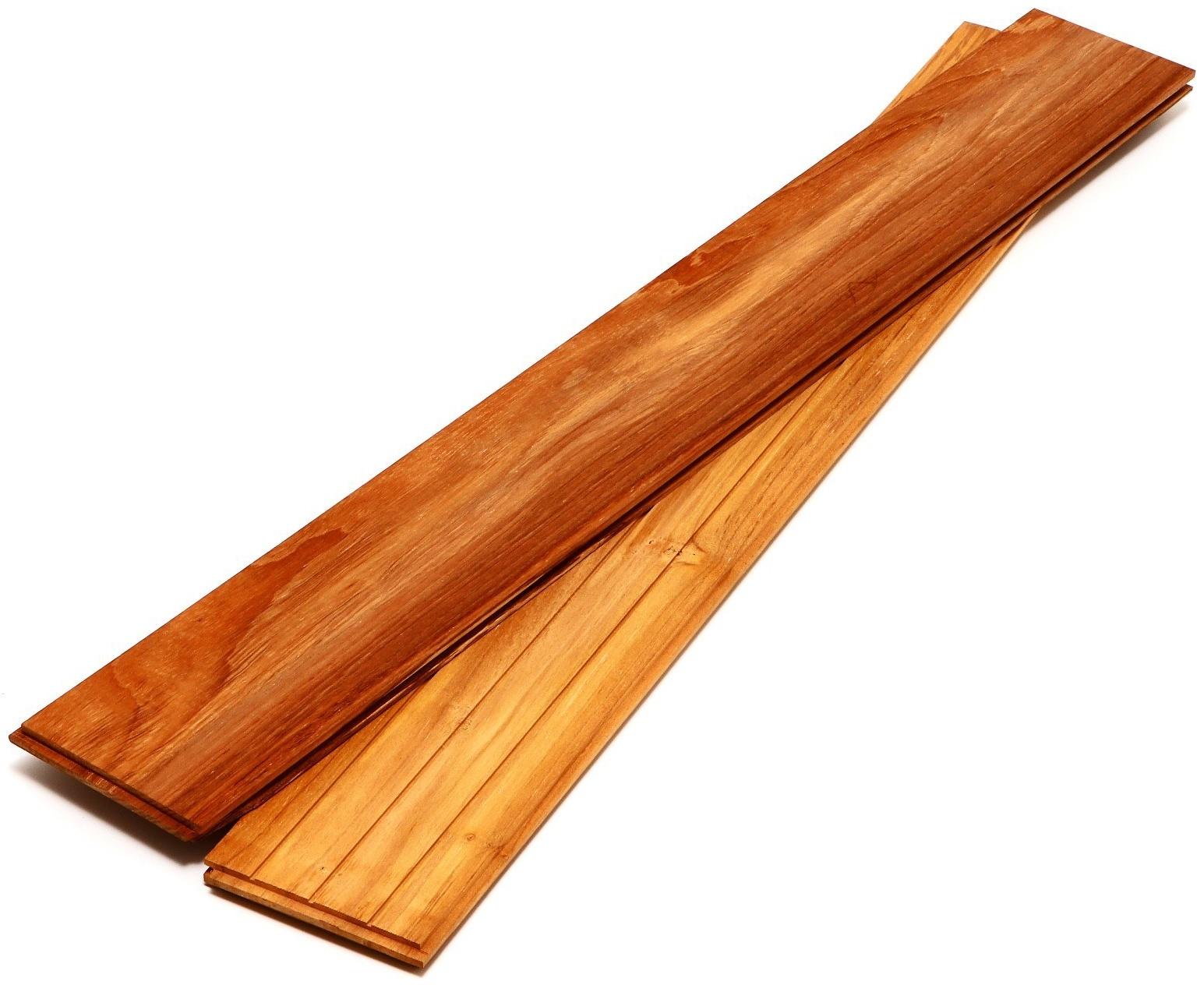 Напольное покрытие из тикового дерева марки C Jumbo 1,6х12.5х90 см