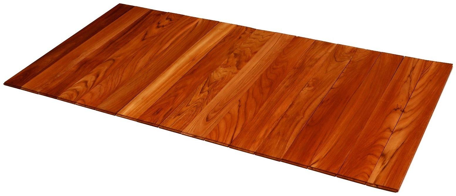 Напольное покрытие из тикового дерева марки C Jumbo 1,6х12.5х100 см